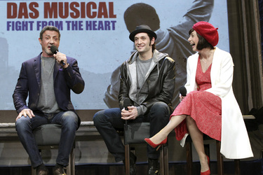 Sylvester Stallone, Drew Sarich, Wietske van Tongeren