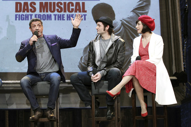 Sylvester Stallone, Drew Sarich, Wietske van Tongeren