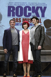 Sylvester Stallone, Wietske van Tongeren, Drew Sarich