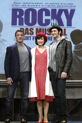 Sylvester Stallone, Wietske van Tongeren, Drew Sarich