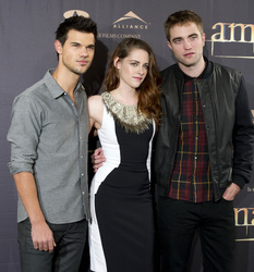 Taylor Lautner, Kristen Stewart, Robert Pattinson