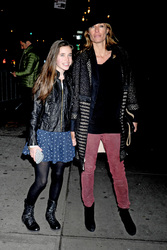 Frederique van der Wal mit Tochter Scyler Klein