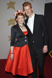 Enie van de Meiklokjes mit Freund Tobias Staerbo