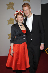 Enie van de Meiklokjes mit Freund Tobias Staerbo