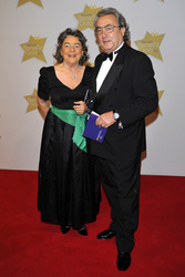 Dieter Hundt mit Gattin