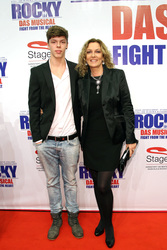 Bettina Tietjen mit Sohn Theo