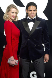 Radamel Falcao mit Gattin Lorelei Taron