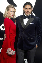 Radamel Falcao mit Gattin Lorelei Taron