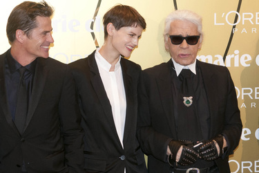 Mark Vanderloo, Saskia de Brauw, Karl Lagerfeld