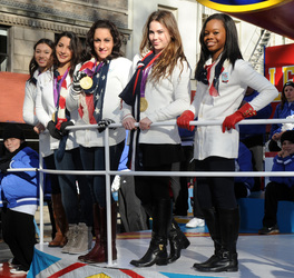 Kyla Ross, Jordyn Wieber, Alexandra Raisman, McKayla Maroney, Gabrielle 'Gabby' Douglas