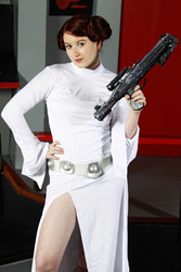 Lea als Prinzessin Leia