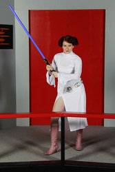 Lea als Prinzessin Leia