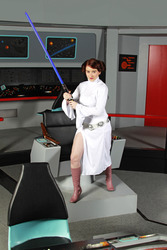 Lea als Prinzessin Leia