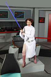 Lea als Prinzessin Leia