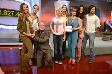 Wolfram Kons mit seinen prominenten Spendensammlern