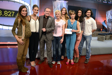 Wolfram Kons mit seinen prominenten Spendensammlern