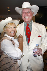 Charlene Tilton, Larry Hagman