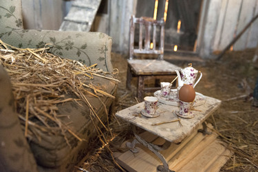 Pettersson und Findus Filmset