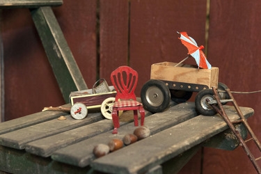 Pettersson und Findus Filmset