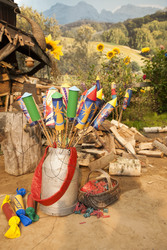 Pettersson und Findus Filmset