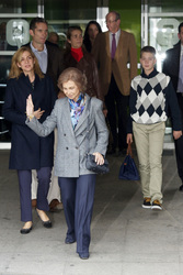 Prinzessin Cristina, Inaki Urdangarin, Prinzessin Elena, Königin Sophia, Juan Pablo Urdangarin