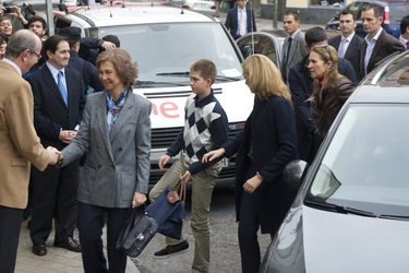 Königin Sophia, Juan Pablo Urdangarin, Prinzessin Cristina, Prinzessin Elena