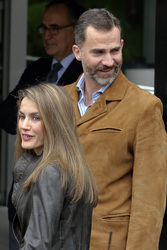 Prinzessin Letizia, Prinz Felipe