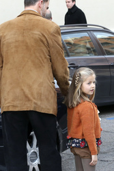 Prinz Felipe mit Tochter Prinzessin Leonor
