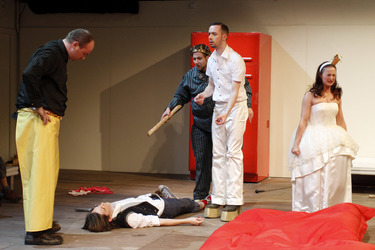 Robert Schär, Benedikt Kristjánsson, Jakob Ahles, Jennifer Riedel