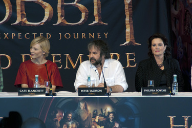 Cate Blanchett, Peter Jackson, Philippa Boyens