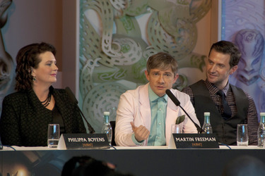 Philippa Boyens, Martin Freeman, Richard Armitage