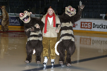 Otto Waalkes mit Crah und Eddie