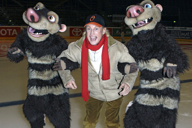 Otto Waalkes mit Crah und Eddie