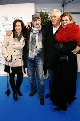 Michael Gwisdek mit Gattin Gabriela, Dieter Moor mit Gattin Sonja