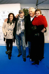 Michael Gwisdek mit Gattin Gabriela, Dieter Moor mit Gattin Sonja