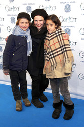 Denise Zich mit Begleitung