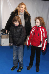 Ursula Karven mit den Kindern Liam und Jack