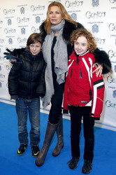 Ursula Karven mit den Kindern Liam und Jack