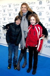 Ursula Karven mit den Kindern Liam und Jack