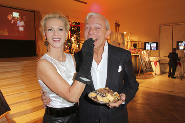 Jo Groebel mit Gattin Grit Weiss