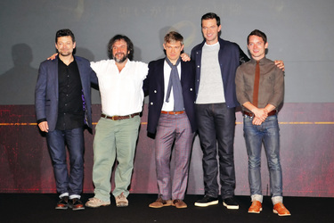Andy Serkis, Peter Jackson, Martin Freeman, Richard Armitage, Elijah Wood