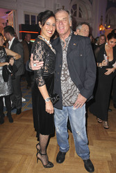 Wolfgang Fierek mit Frau Djamila