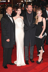 Russell Crowe, Anne Hathaway, Hugh Jackman, Amanda Seyfried