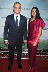 Matt Damon mit Gattin Luciana Barroso