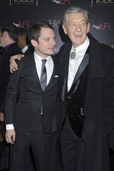 Elijah Wood, Ian McKellen