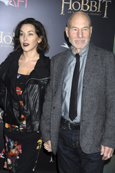Patrick Stewart mit Freundin Sunny Ozell