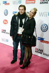 Darius Wosz mit Gattin Nika