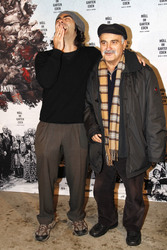 Fatih Akin mit seinem Vater Mustafa-Enver Akin