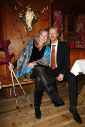 Marion Kracht mit Ehemann Bertold Manns