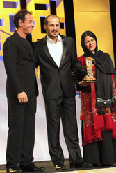 Matteo Garrone, Vahid Vakilifara mit Gattin